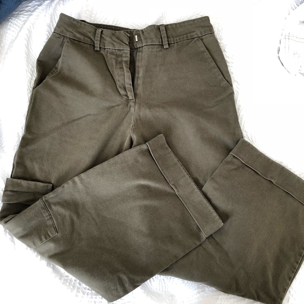 H&M Green Wide-leg pants